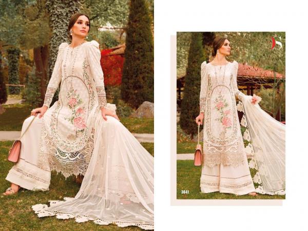 Deepsy Maria B Vouage A Luxe Cotton Dupatta Pakistani Suit Collection